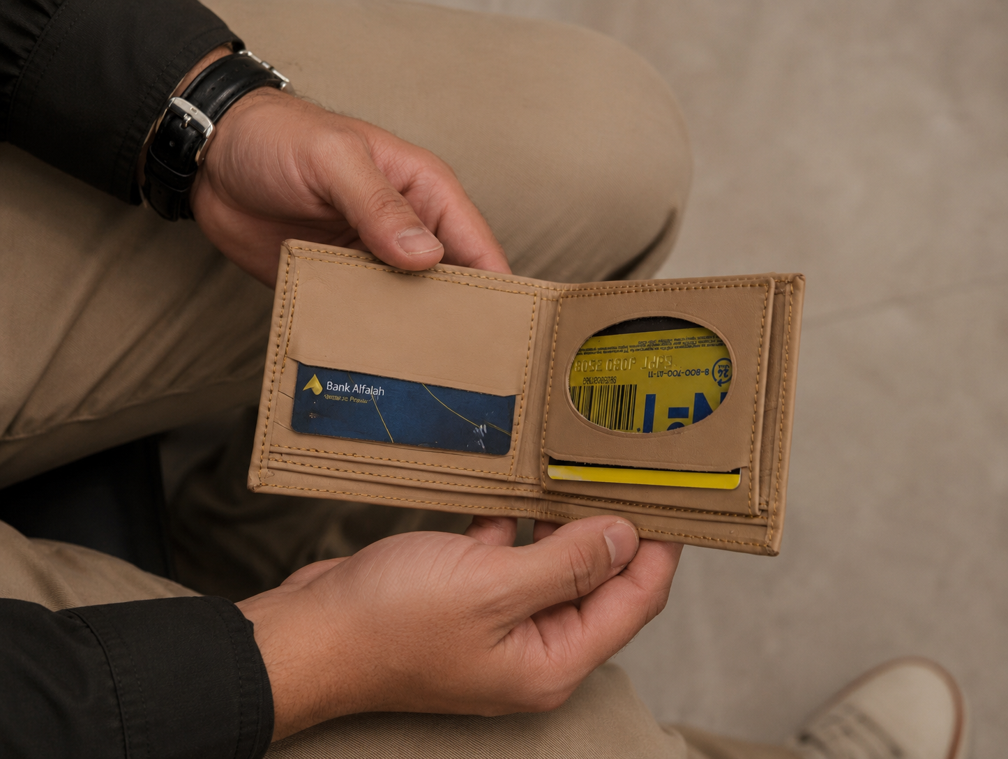 Brown Leather Wallet for Men in Pakistan | OX & BLADE