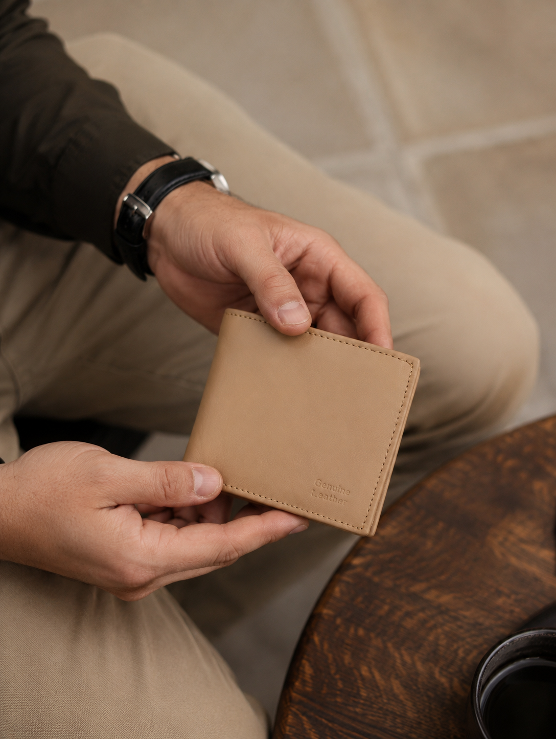 Brown Leather Wallet for Men in Pakistan | OX & BLADE