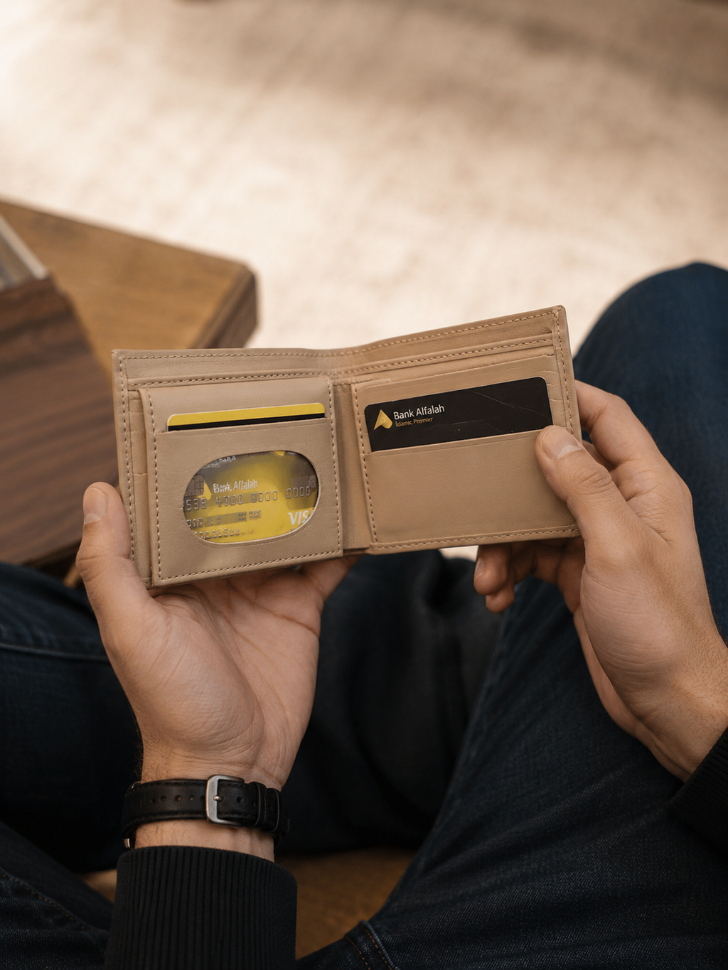 Brown Leather Wallet for Men in Pakistan | OX & BLADE