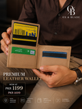 Brown Leather Wallet for Men in Pakistan | OX & BLADE