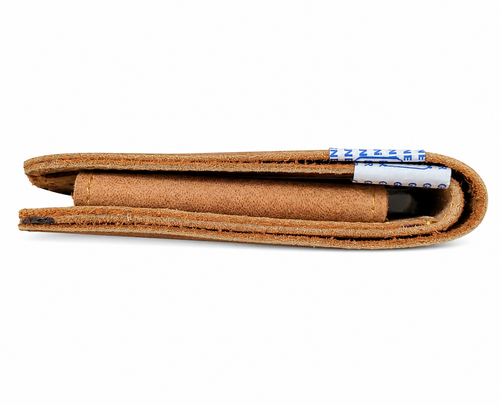 Crazy Horse Premium Leather Wallet with coin pocket for Men – Genuine Cow Leather Bifold Wallet