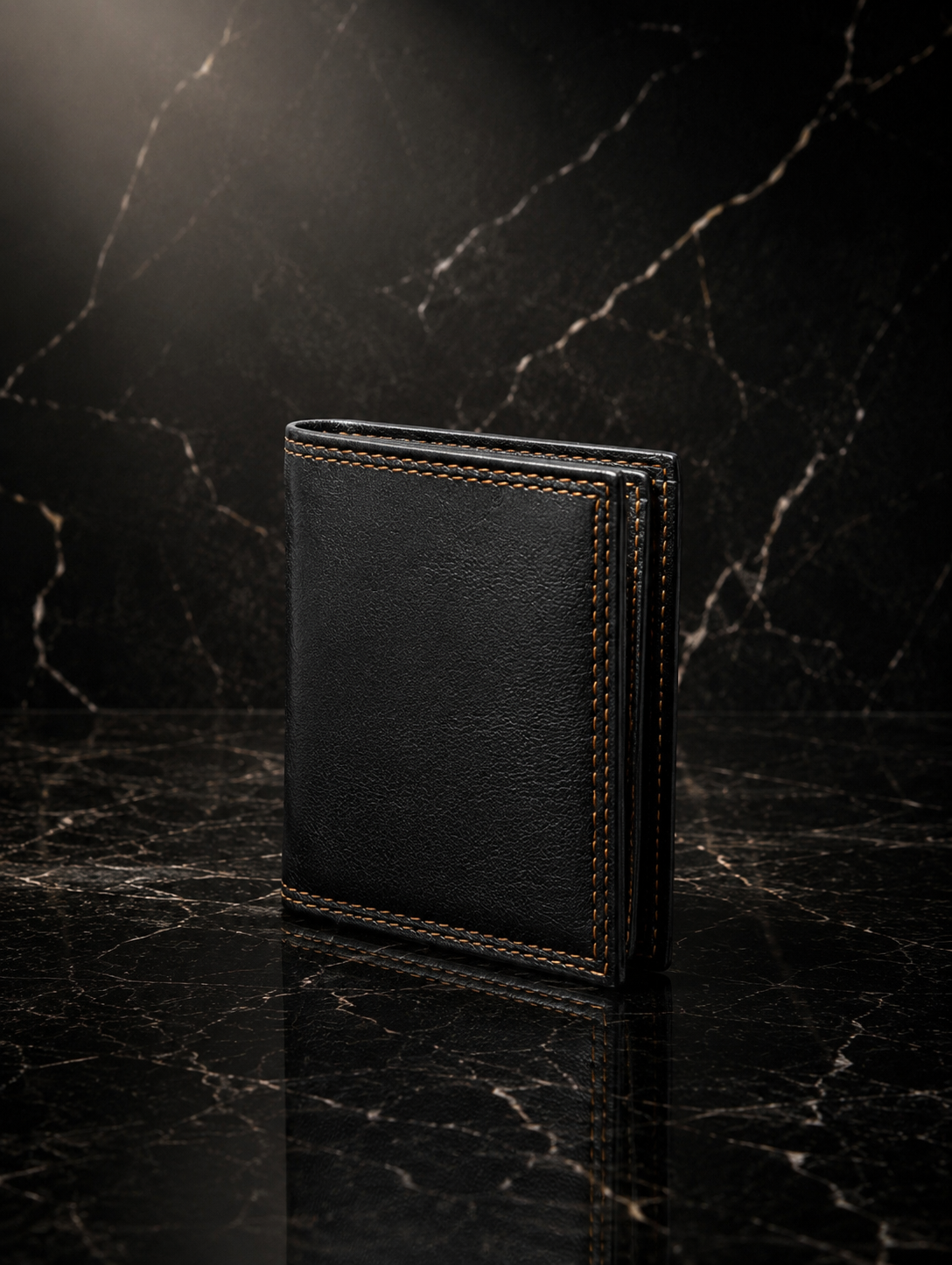 Premium Sheep Leather Bifold Wallet for Men – Luxury Soft Leather Wallet with Card Holder & Coin Pocket | Brown
