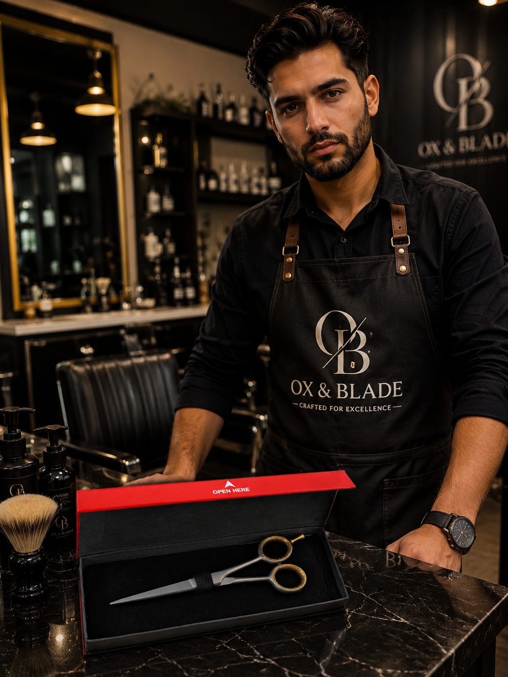 Ox & Blade Professional Hair Cutting Scissors