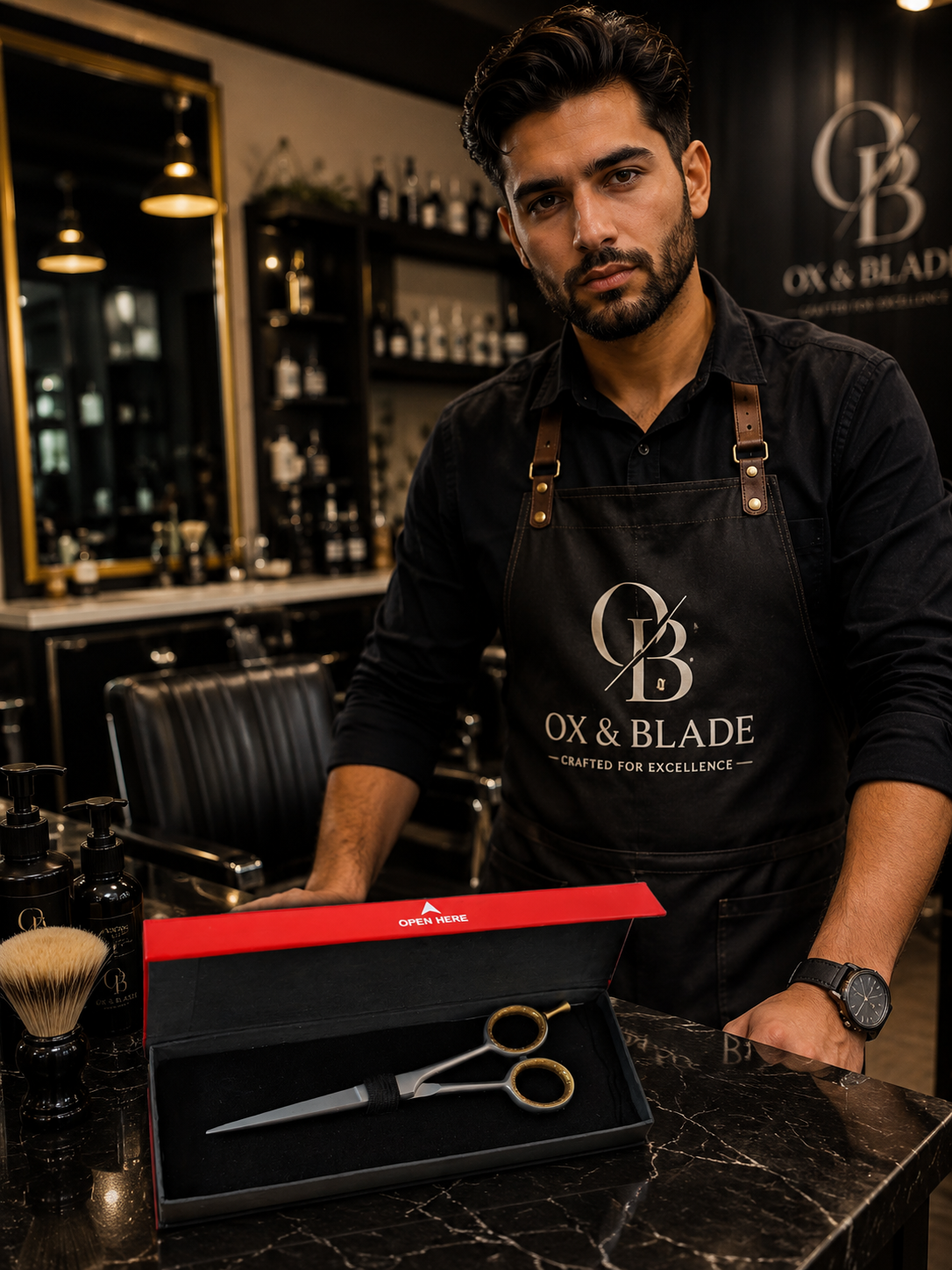 Ox & Blade Professional Hair Cutting Scissors