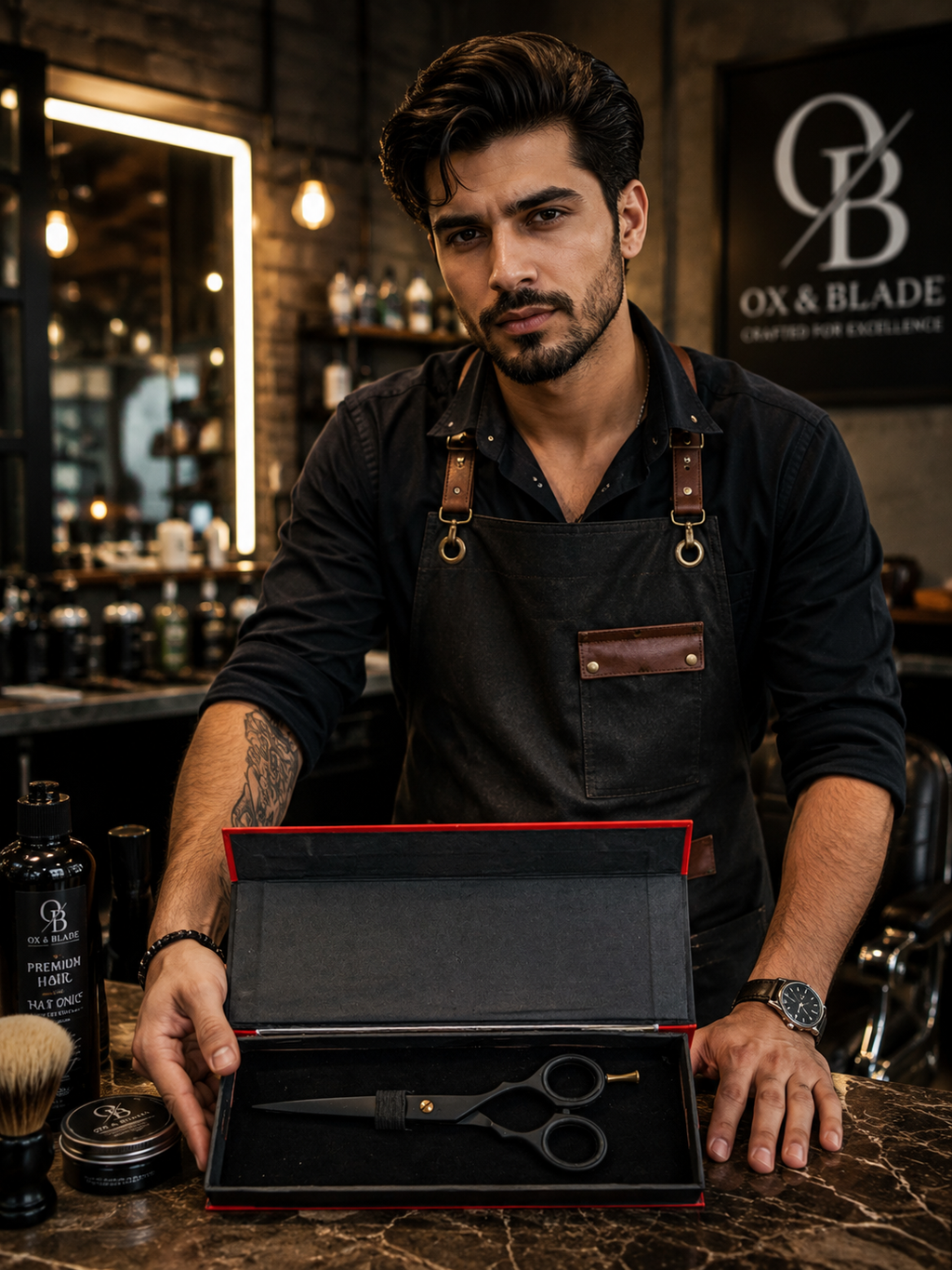 Premium Stainless Steel Barber Shear