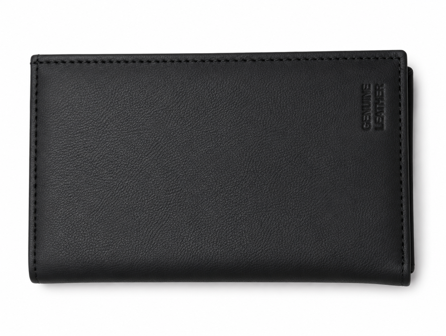 Premium Genuine Leather Long Wallet – Slim Bifold Card Holder Wallet