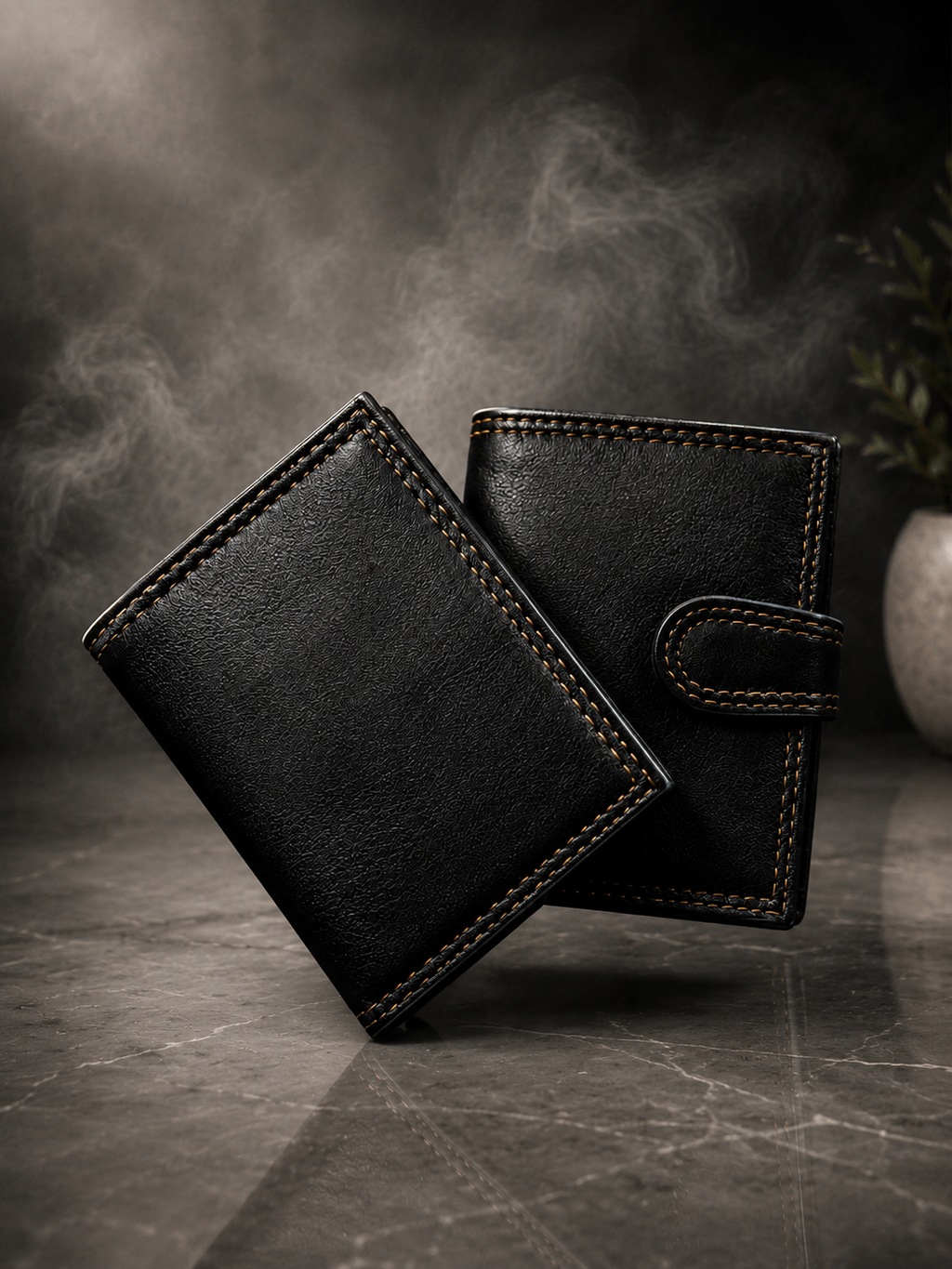Premium Sheep Leather Bifold Wallet for Men – Luxury Soft Leather Wallet with Card Holder & Coin Pocket | Brown